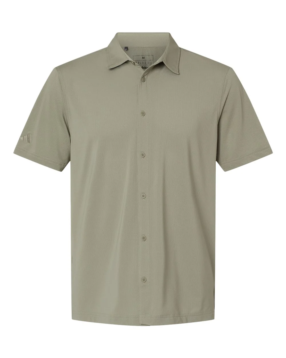 Adidas-A595-Button Down Short Sleeve Shirt - Image 20