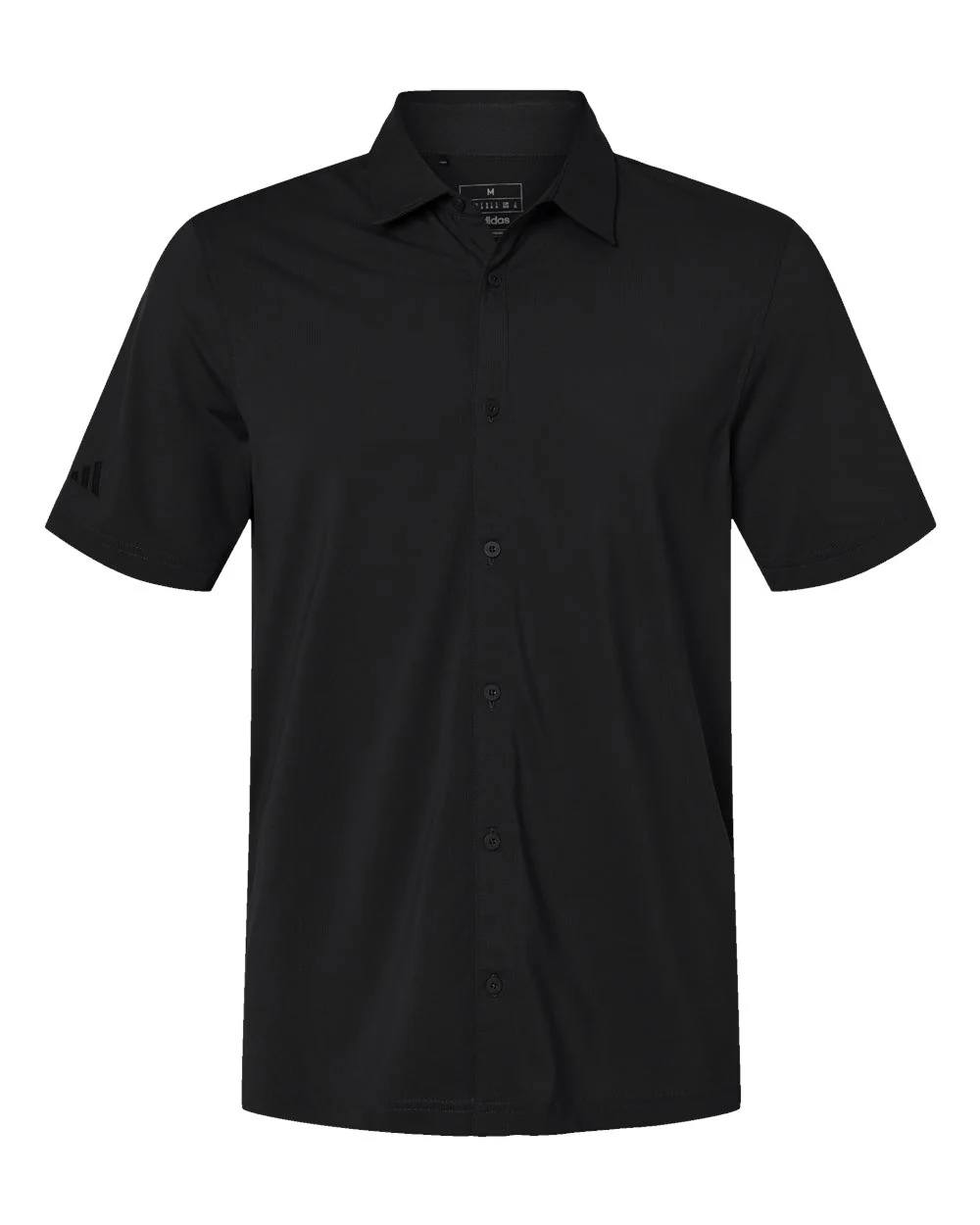 Adidas-A595-Button Down Short Sleeve Shirt - Image 8