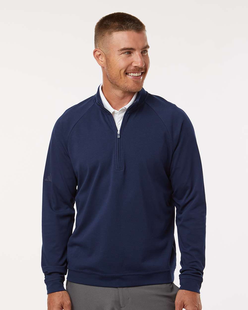 Adidas-A598-Club Quarter-Zip Pullover - Image 11