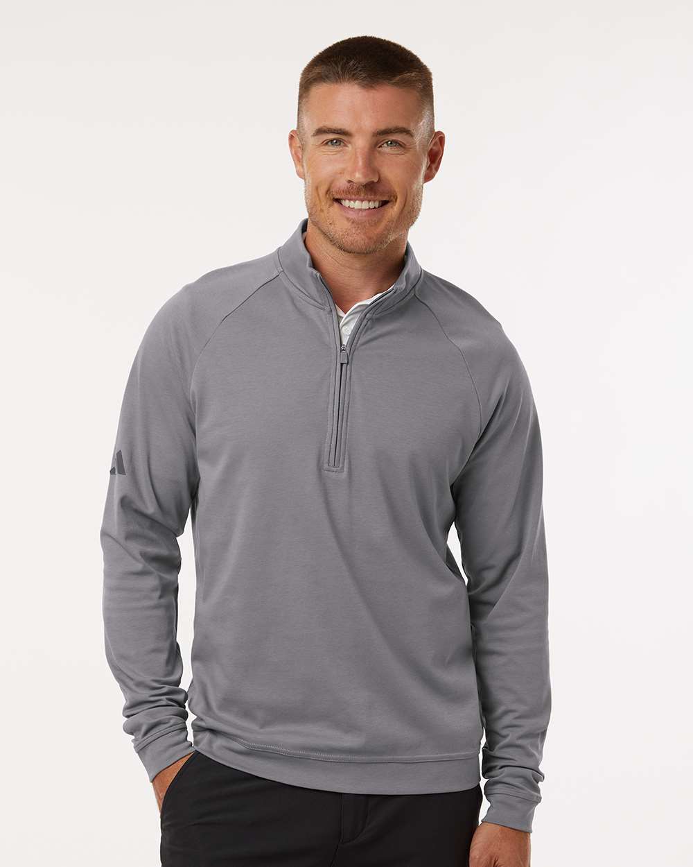 Adidas-A598-Club Quarter-Zip Pullover - Image 17