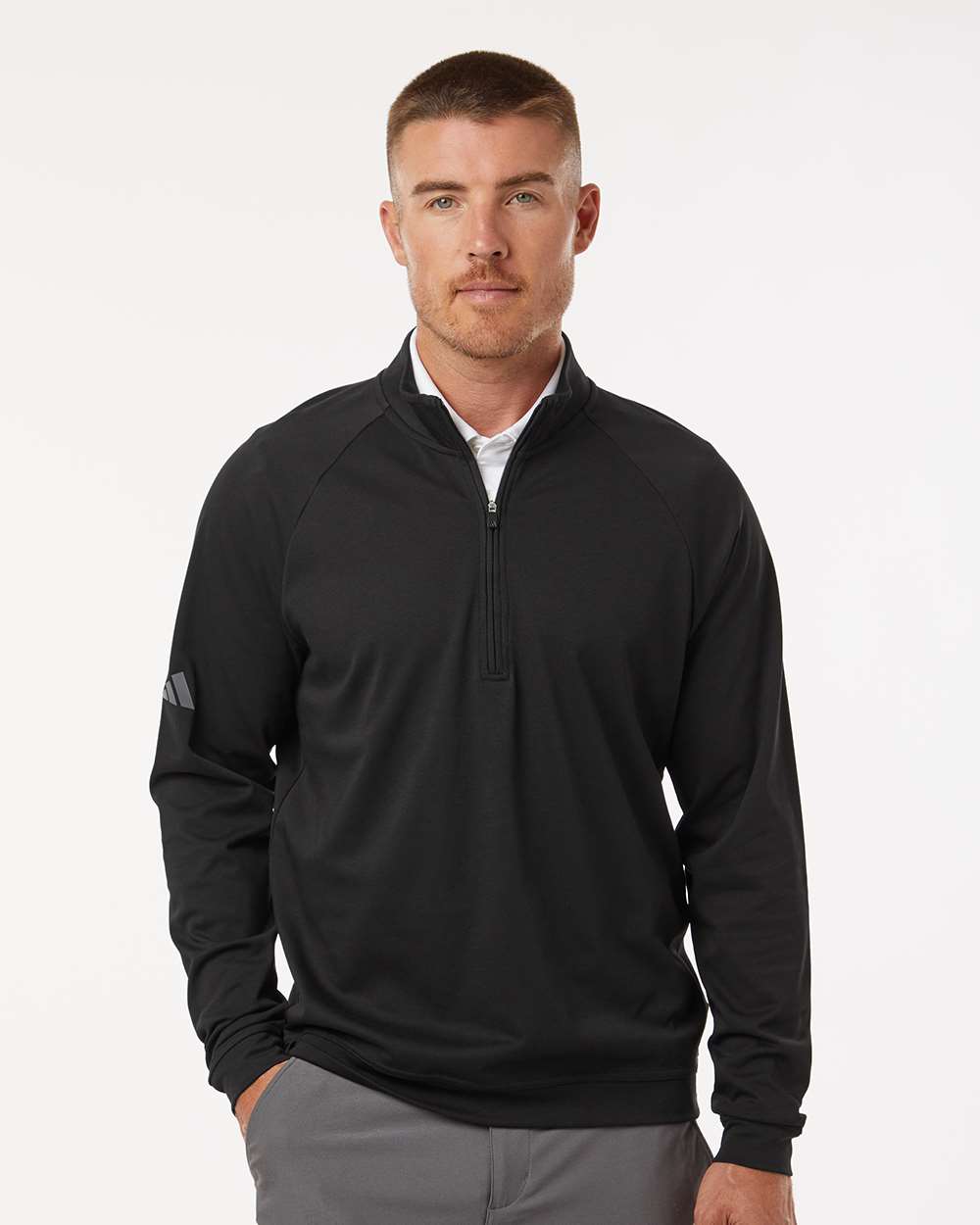 Adidas-A598-Club Quarter-Zip Pullover - Image 5