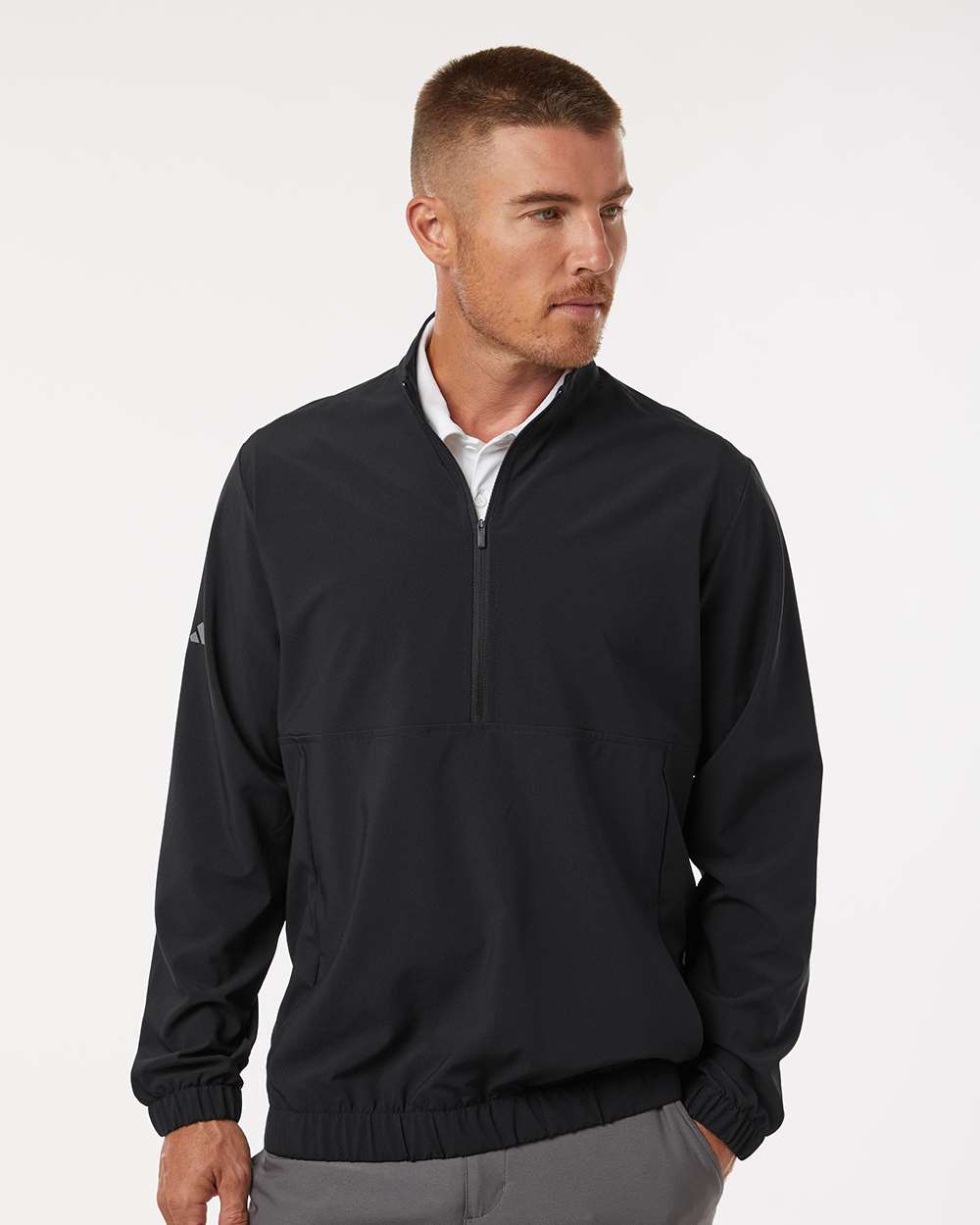 Adidas-A705-Woven Half-Zip Pullover - Image 5