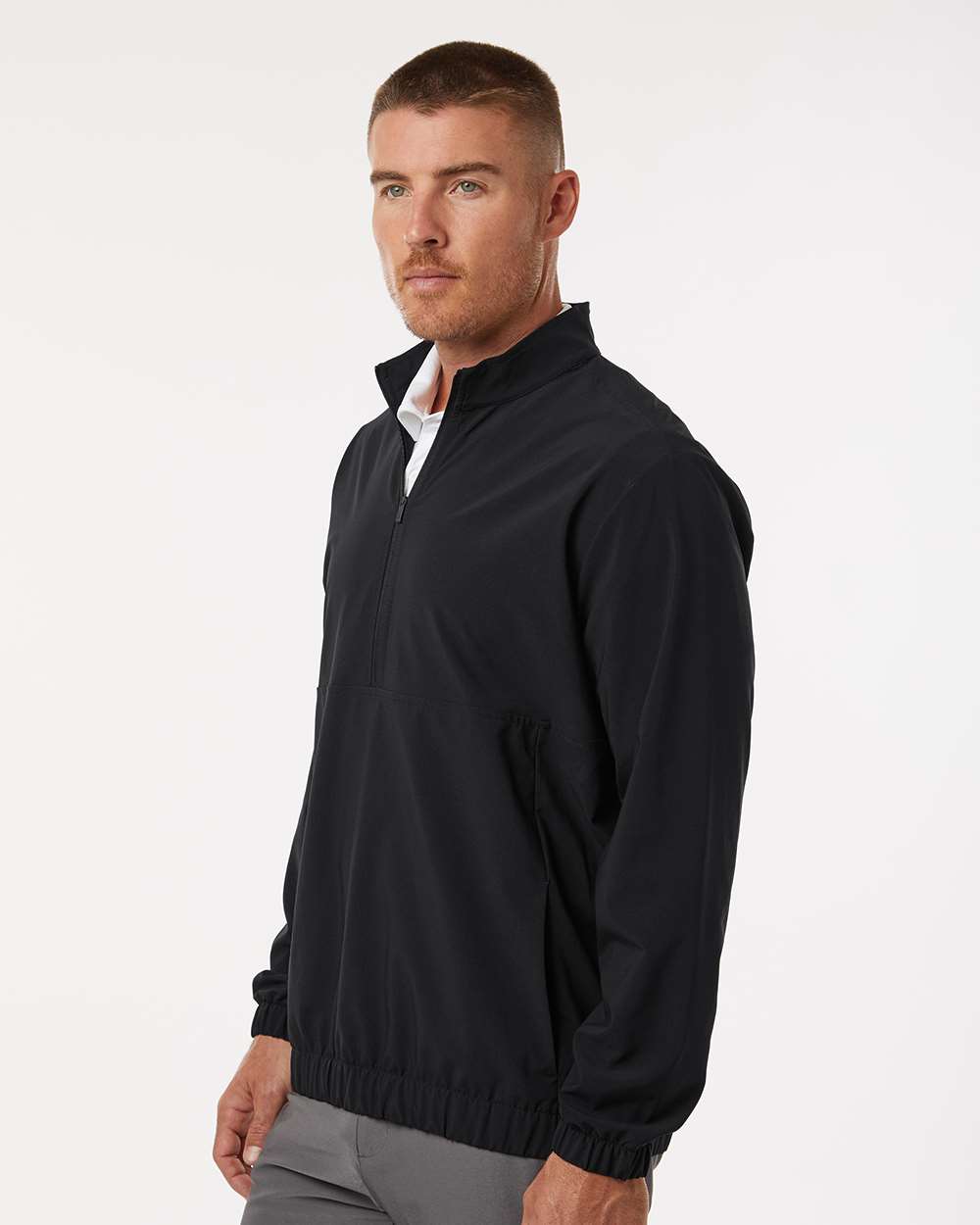 Adidas-A705-Woven Half-Zip Pullover - Image 6