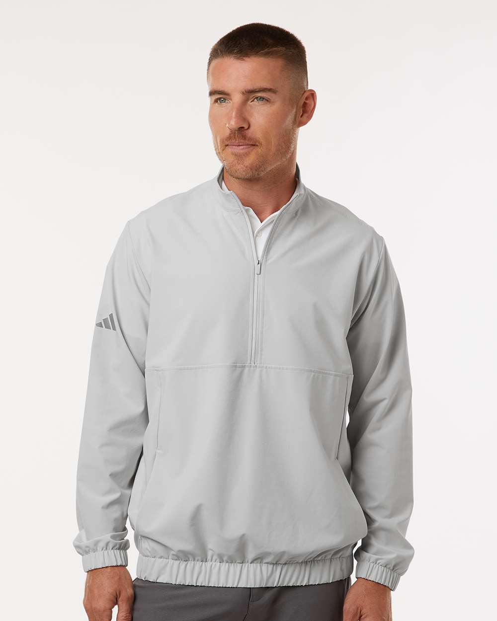 Adidas-A705-Woven Half-Zip Pullover - Image 8