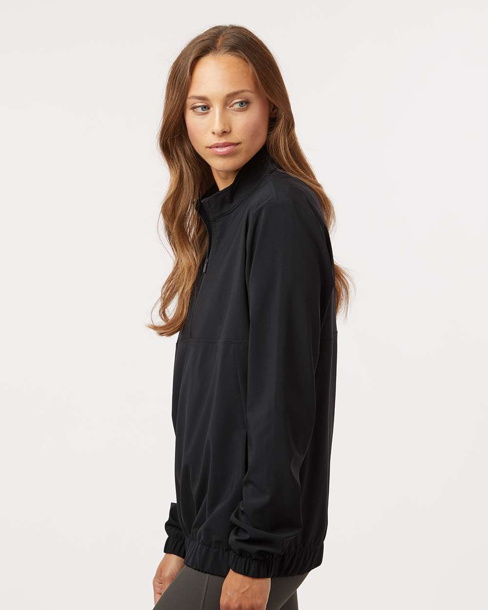 Adidas-A706-Women's Woven Half-Zip Pullover - Image 6