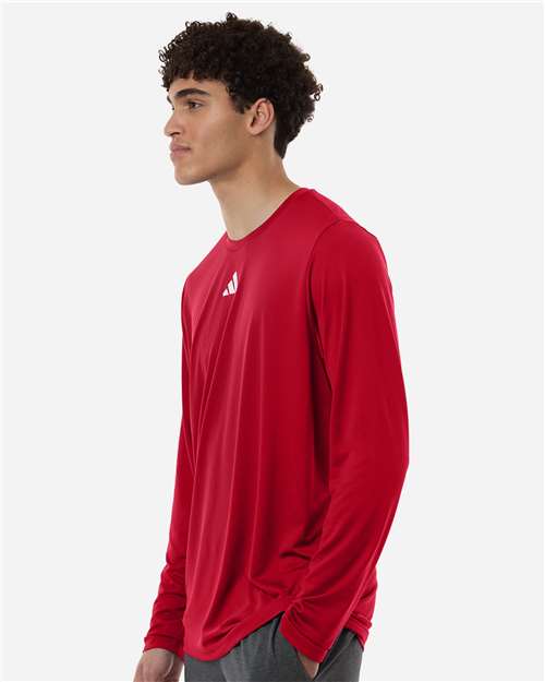 Adidas-AT104-Men's Pregame Long Sleeve T-Shirt - Image 8