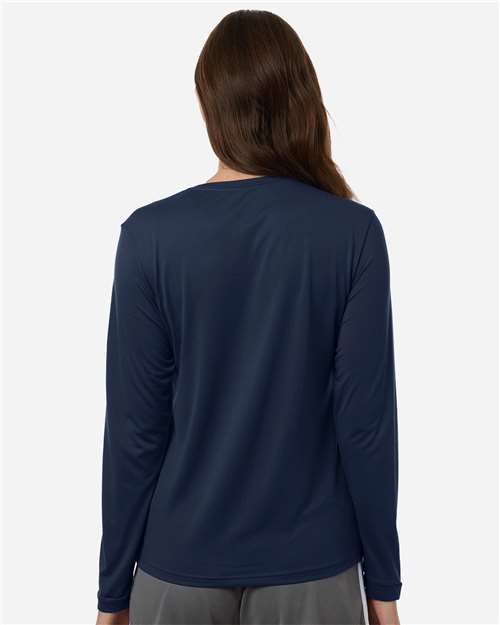 Adidas-AT105-Women's Pregame Long Sleeve T-Shirt - Image 5