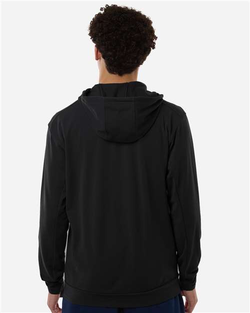 Adidas-AT208-Men's Game & Go Fleece Full-Zip Hooded Sweatshirt - Image 7