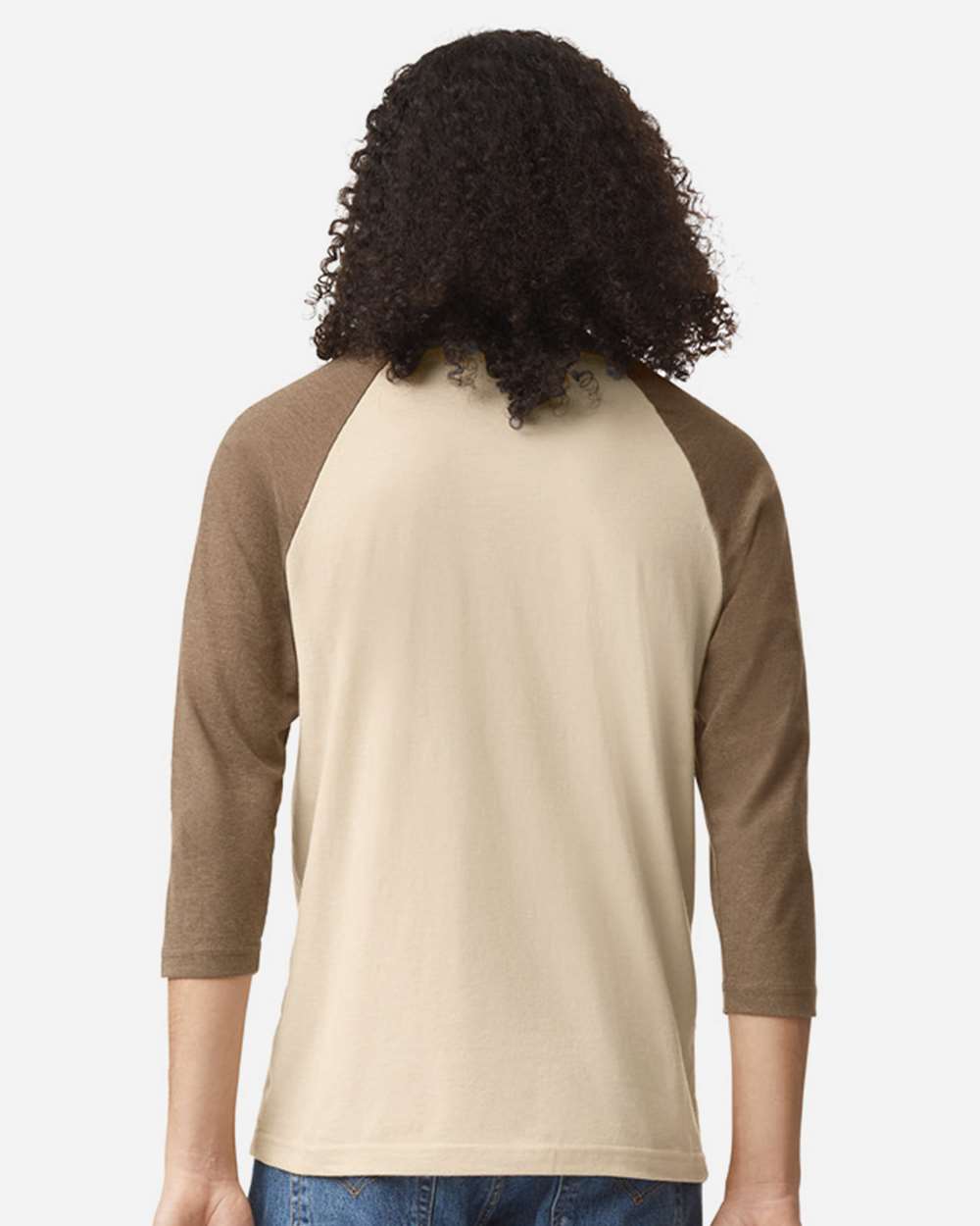 American Apparel-2003CVC-CVC Three-Quarter Sleeve Tee - Image 13