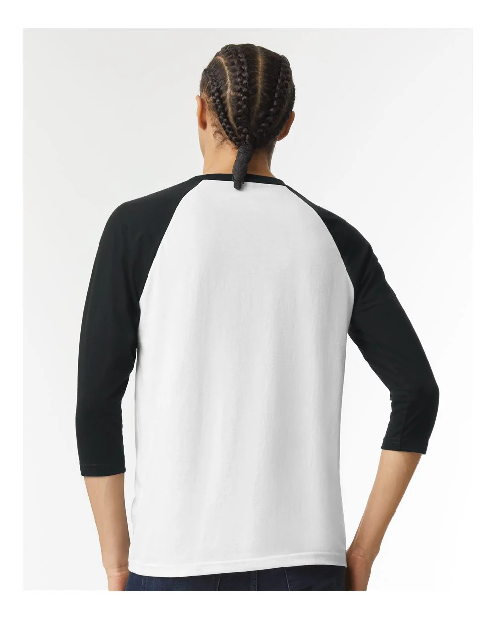 American Apparel-2003CVC-CVC Three-Quarter Sleeve Tee - Image 25