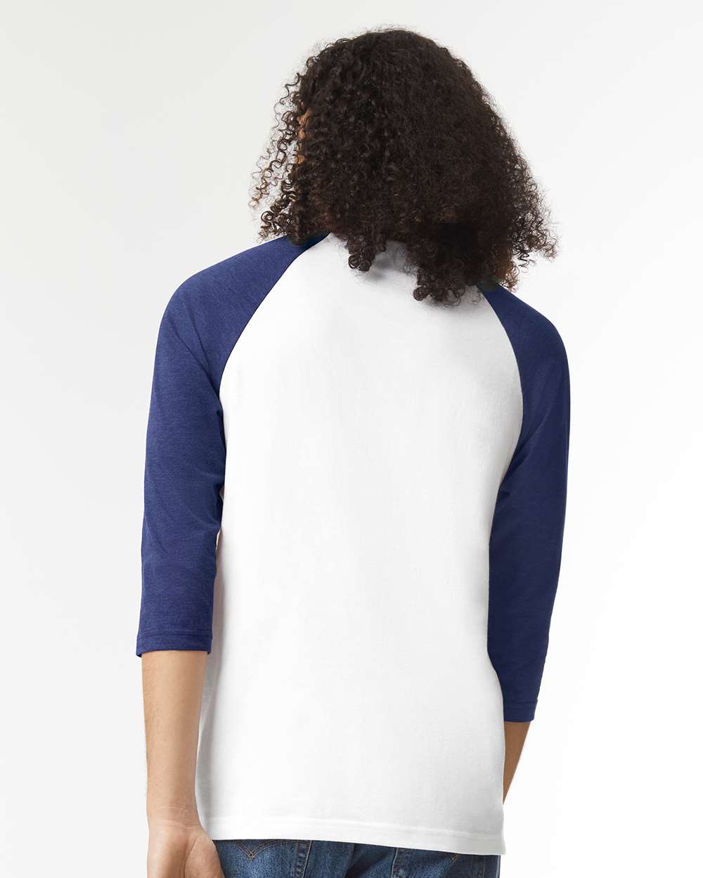 American Apparel-2003CVC-CVC Three-Quarter Sleeve Tee - Image 37