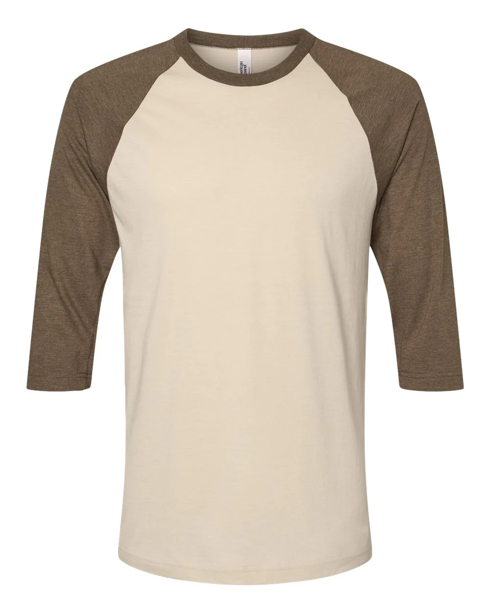 American Apparel-2003CVC-CVC Three-Quarter Sleeve Tee - Image 8