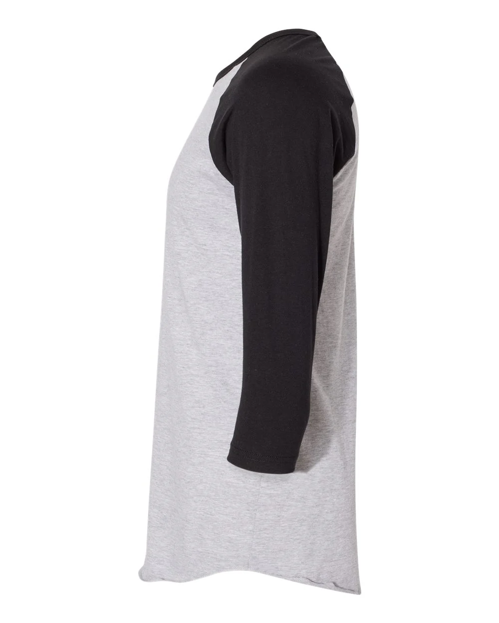American Apparel-BB453W-50/50 Raglan Three-Quarter Sleeve Tee - Image 16