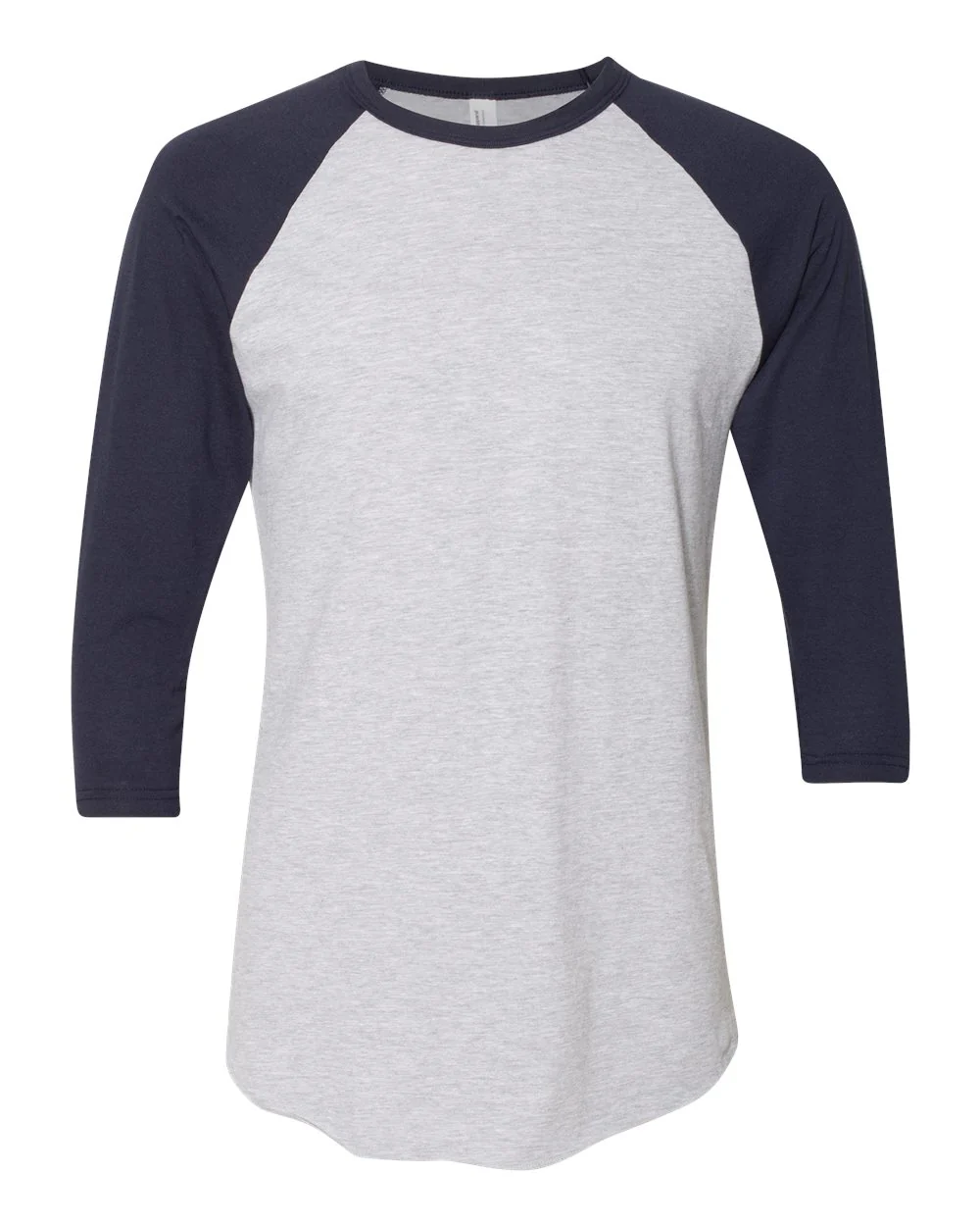 American Apparel-BB453W-50/50 Raglan Three-Quarter Sleeve Tee - Image 17