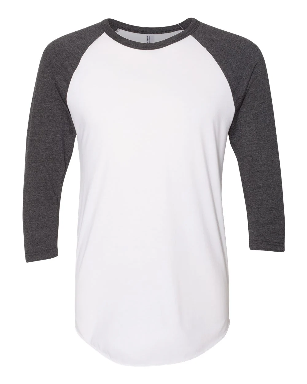 American Apparel-BB453W-50/50 Raglan Three-Quarter Sleeve Tee - Image 32