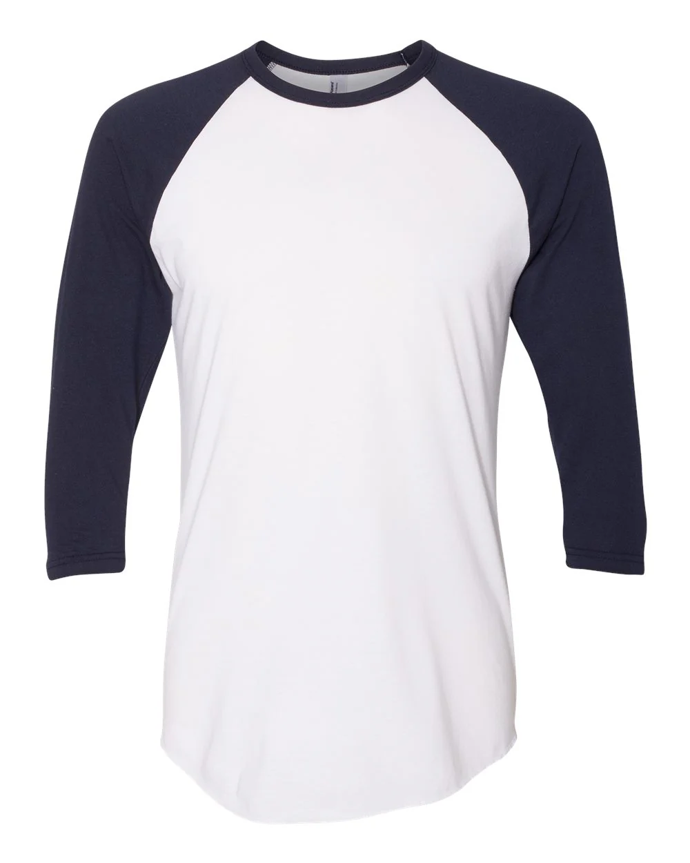American Apparel-BB453W-50/50 Raglan Three-Quarter Sleeve Tee - Image 35
