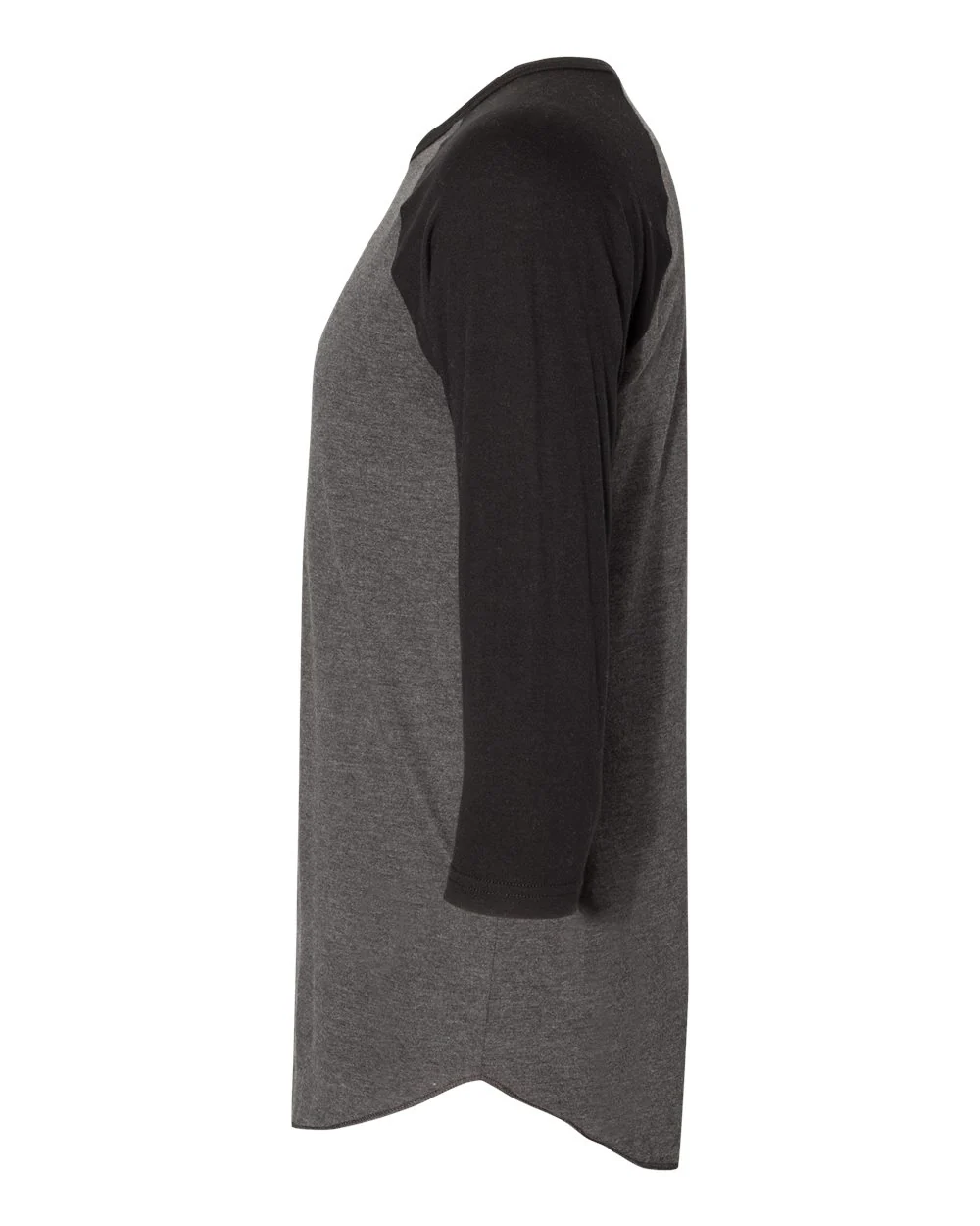 American Apparel-BB453W-50/50 Raglan Three-Quarter Sleeve Tee - Image 7