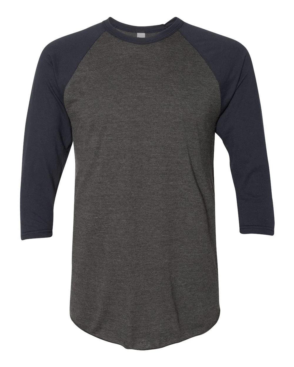 American Apparel-BB453W-50/50 Raglan Three-Quarter Sleeve Tee - Image 8