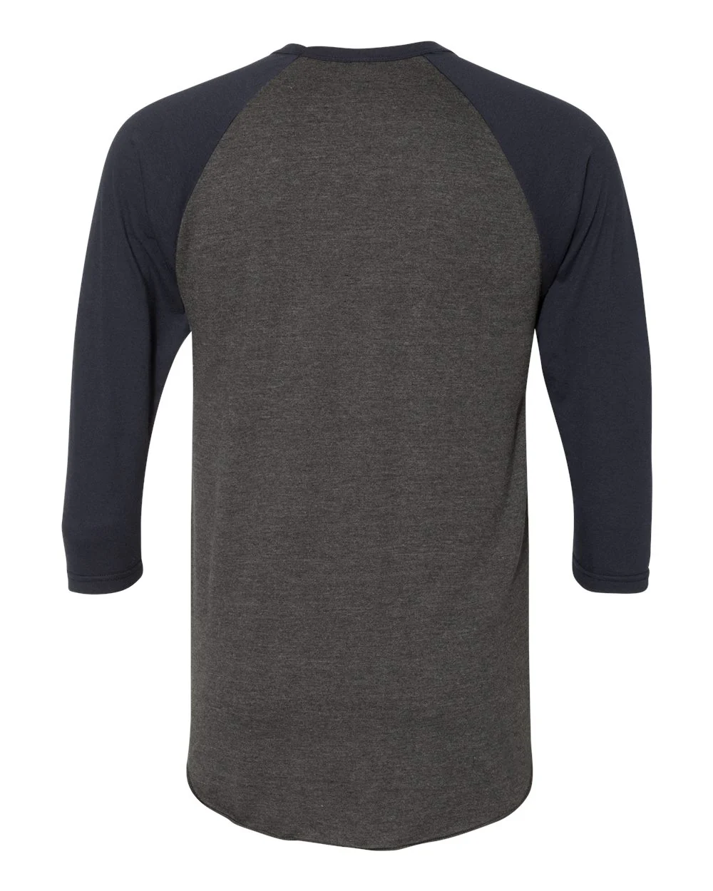American Apparel-BB453W-50/50 Raglan Three-Quarter Sleeve Tee - Image 9