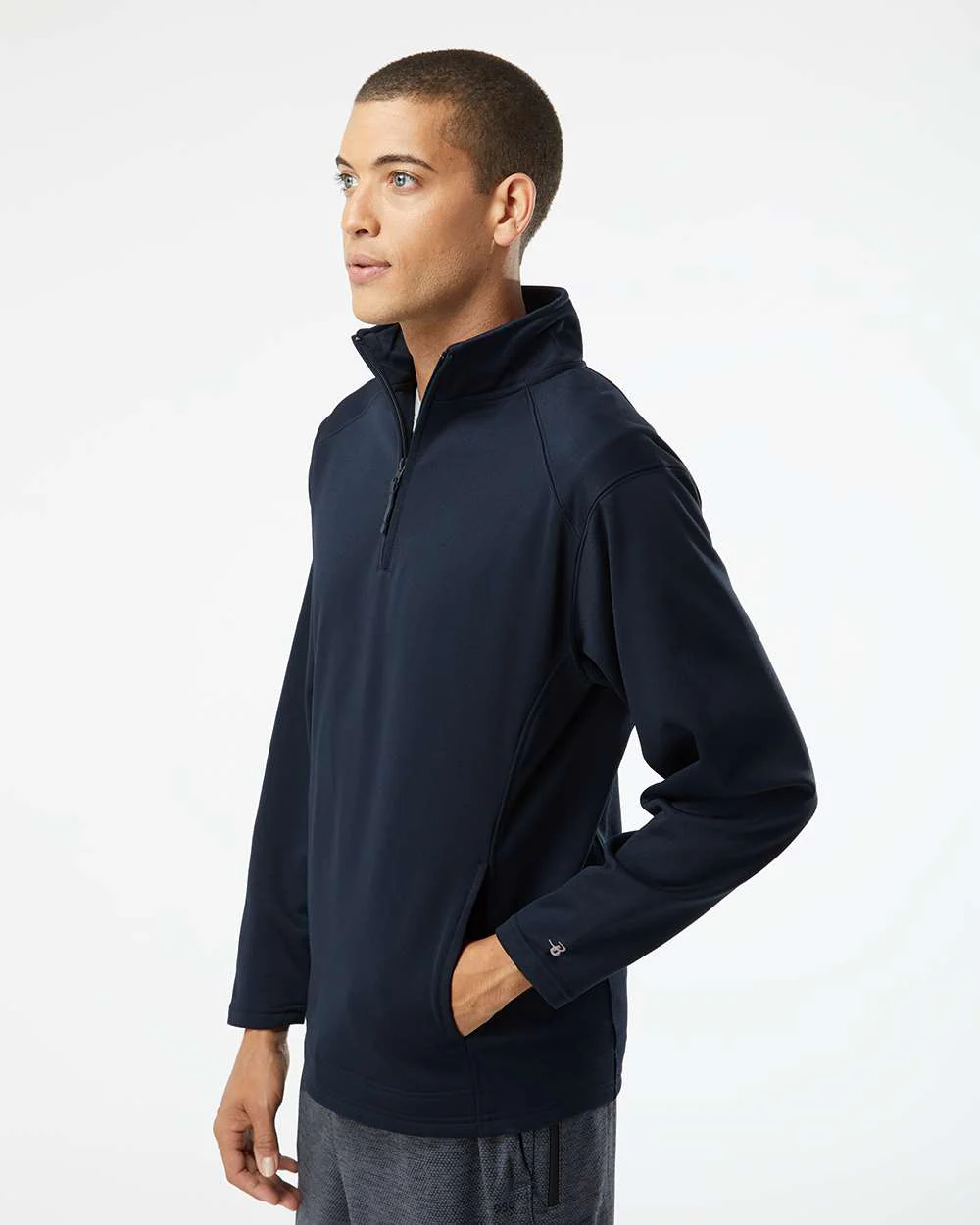 Badger-1480-Performance Fleece Quarter-Zip Pullover - Image 15