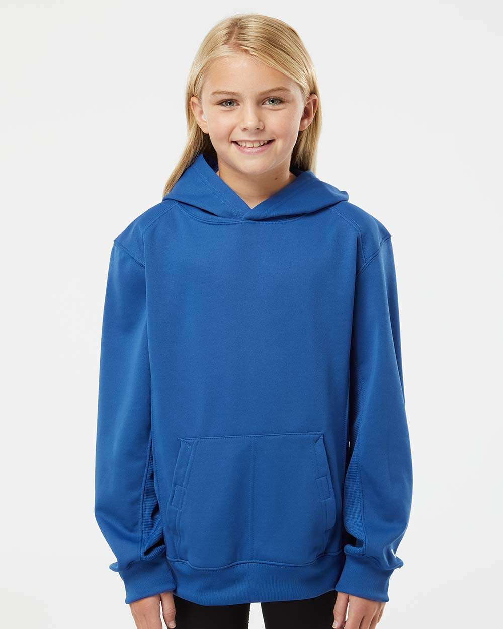 Badger-2454-Youth Performance Fleece Hooded Sweatshirt - Image 20