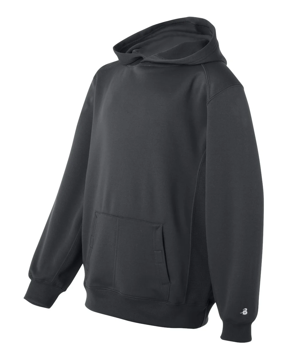 Badger-2454-Youth Performance Fleece Hooded Sweatshirt - Image 4