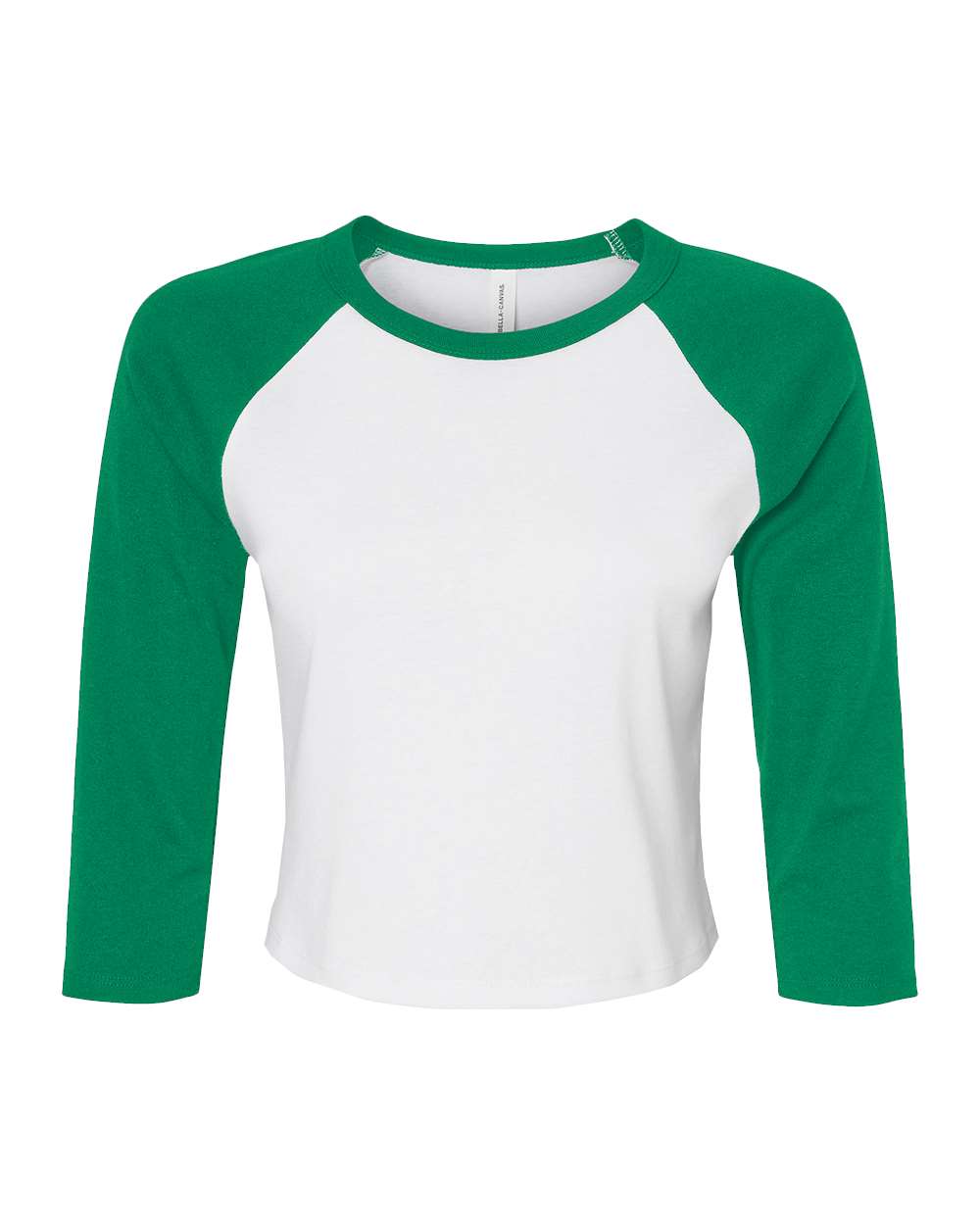 BELLA + CANVAS-1200-Women's Micro Rib 3/4 Raglan Sleeve Baby Tee - Image 20