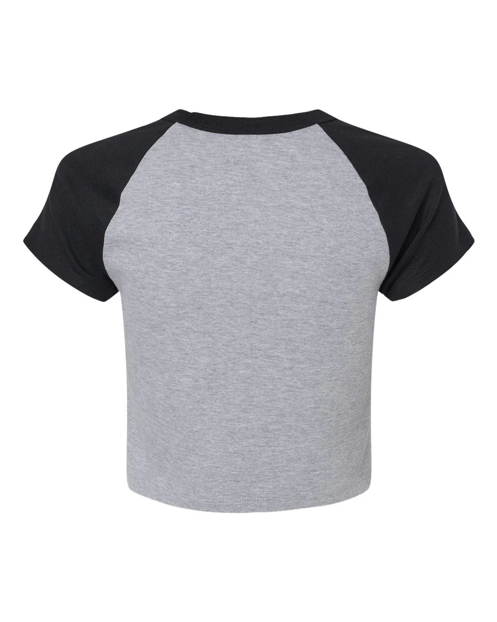 BELLA + CANVAS-1201-Women's Micro Rib Raglan Baby Tee - Image 3