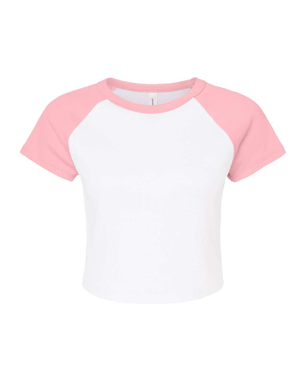 BELLA + CANVAS-1201-Women's Micro Rib Raglan Baby Tee - Image 32