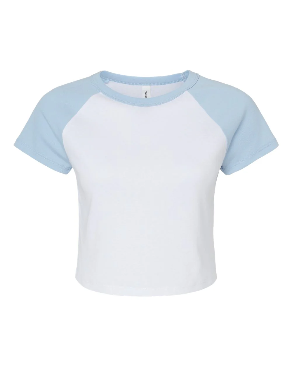 BELLA + CANVAS-1201-Women's Micro Rib Raglan Baby Tee - Image 8