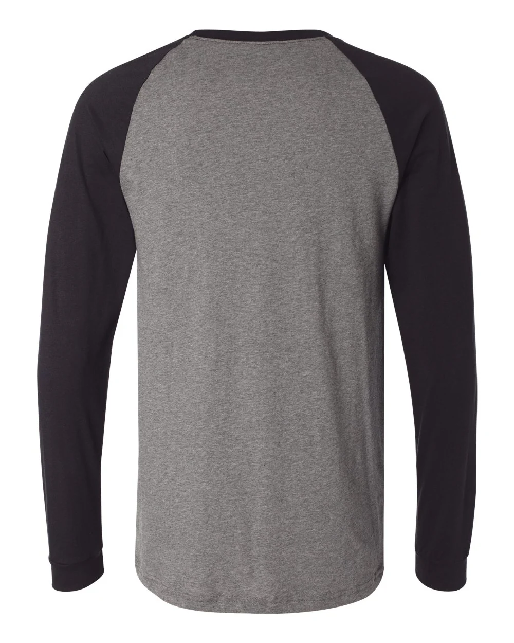 BELLA + CANVAS-3000-Long Sleeve Jersey Baseball Tee - Image 3