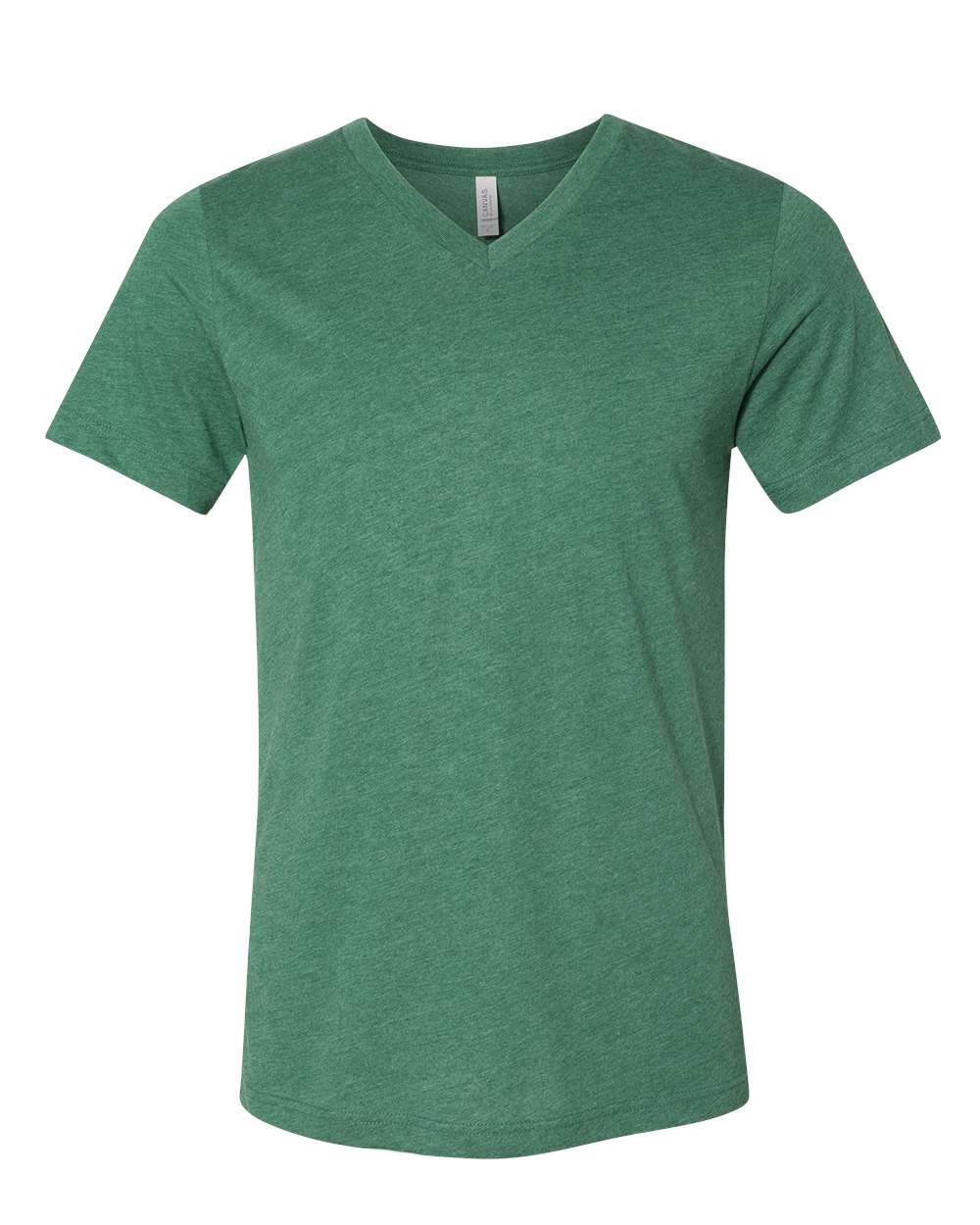 BELLA + CANVAS-3005CVC-Heather CVC V-Neck Tee - Image 29