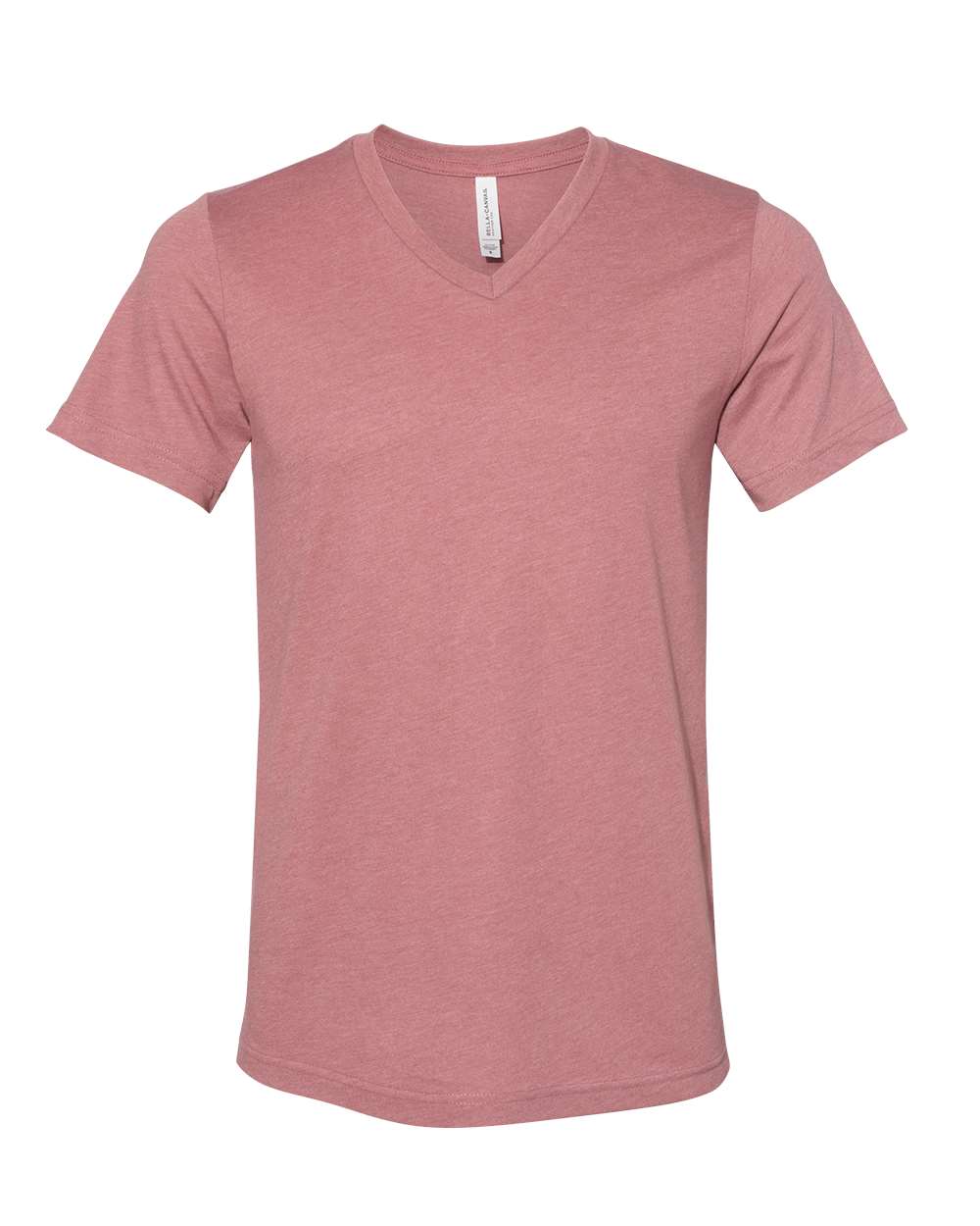 BELLA + CANVAS-3005CVC-Heather CVC V-Neck Tee - Image 38