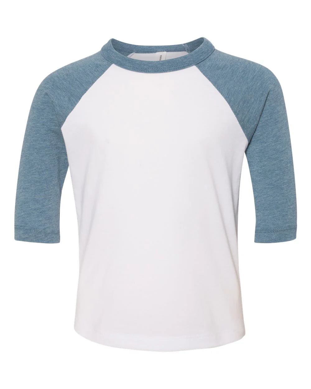 BELLA + CANVAS-3200T-Toddler Three-Quarter Sleeve Baseball Tee - Image 5
