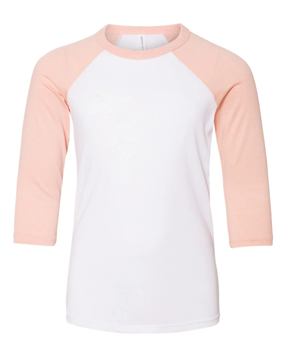 BELLA + CANVAS-3200Y-Youth Three-Quarter Sleeve Baseball Tee - Image 8