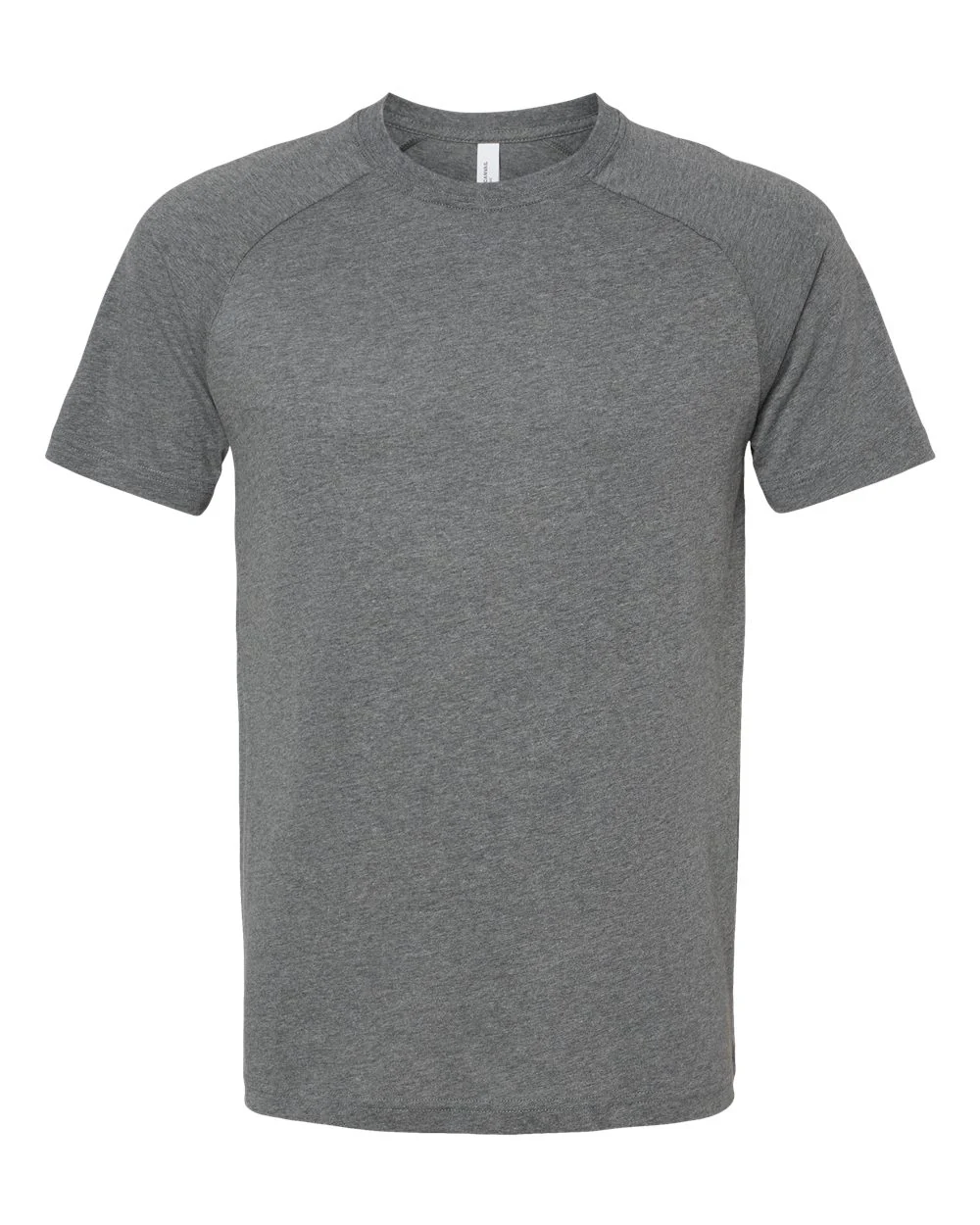 BELLA + CANVAS-3201-Heather CVC Raglan Tee - Image 17