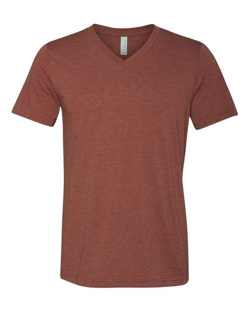 BELLA + CANVAS-3415-Triblend V-Neck Short Sleeve Tee - Image 89
