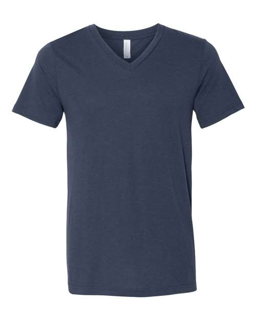 BELLA + CANVAS-3415-Triblend V-Neck Short Sleeve Tee - Image 91