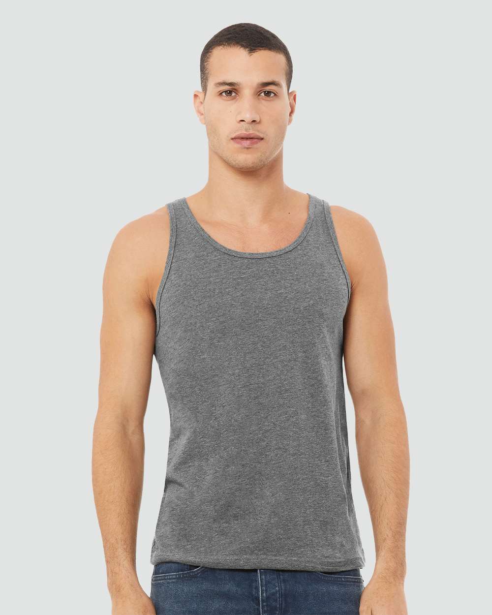 BELLA + CANVAS-3480CVC-Heather CVC Tank - Image 17
