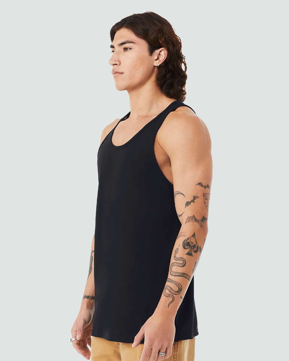 BELLA + CANVAS-3480CVC-Heather CVC Tank - Image 48