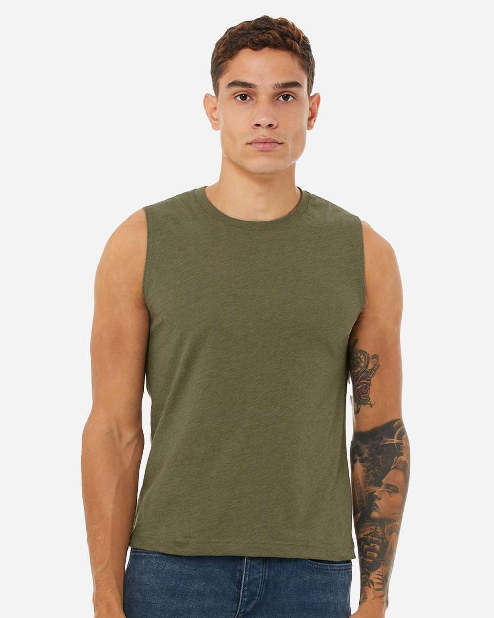 BELLA + CANVAS-3483-Jersey Muscle Tank - Image 17