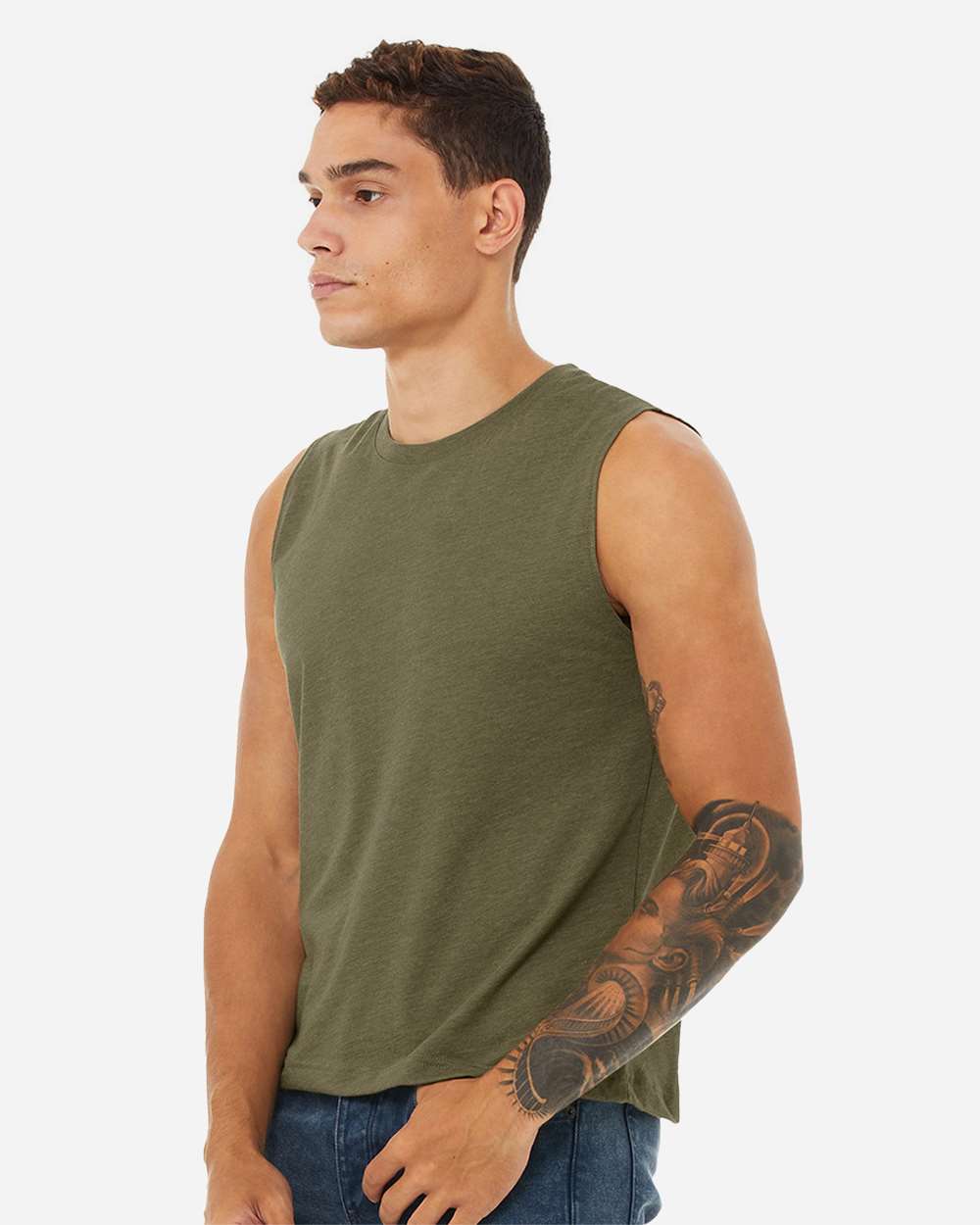BELLA + CANVAS-3483-Jersey Muscle Tank - Image 18
