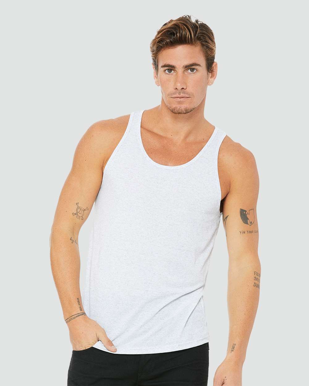 BELLA + CANVAS-3484-Triblend Tank - Image 50