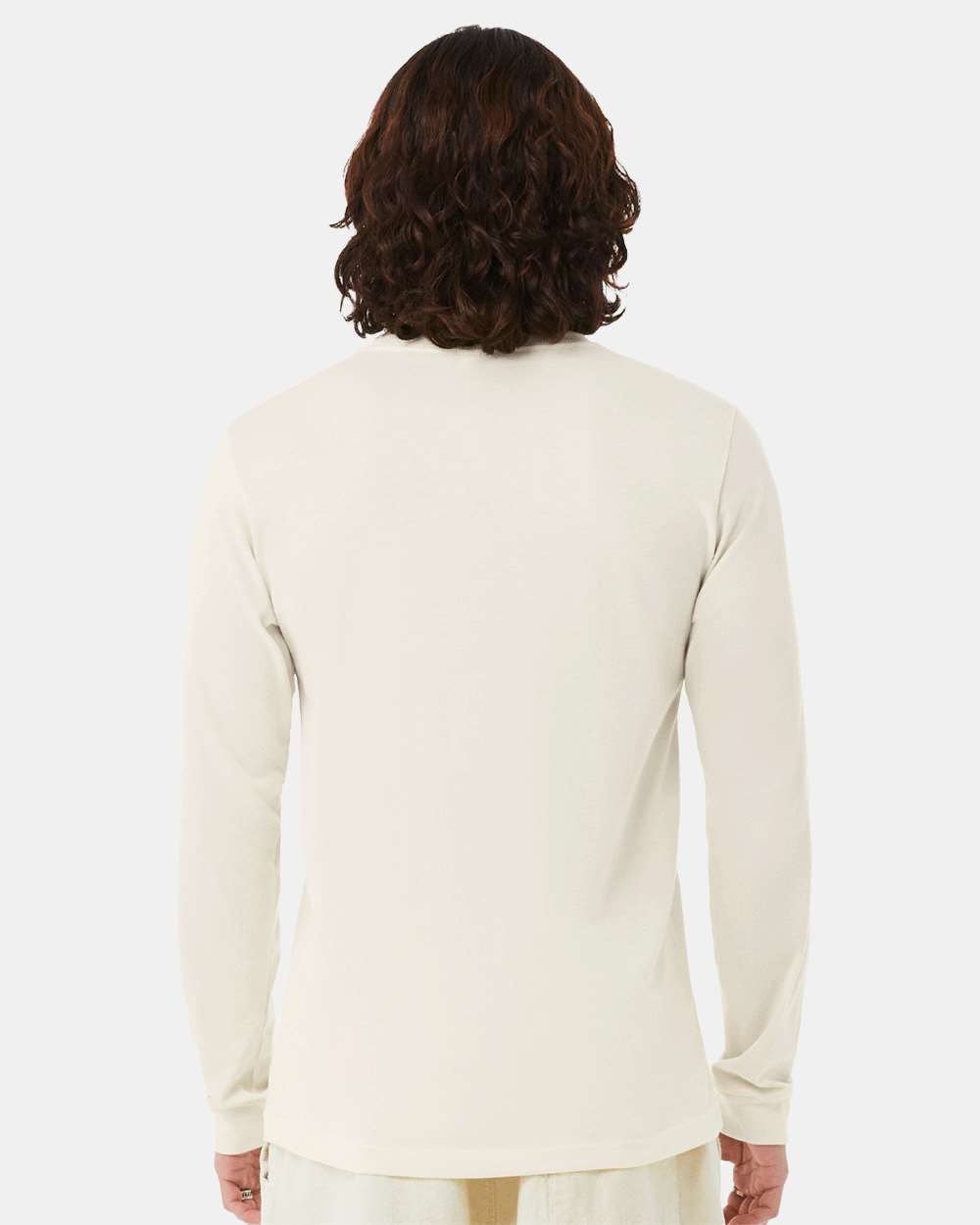 BELLA + CANVAS-3501CVC-Heather CVC Long Sleeve Tee - Image 100