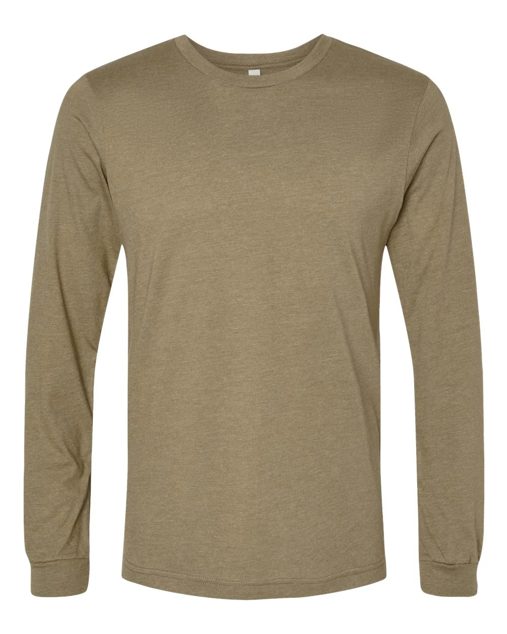 BELLA + CANVAS-3501CVC-Heather CVC Long Sleeve Tee - Image 104