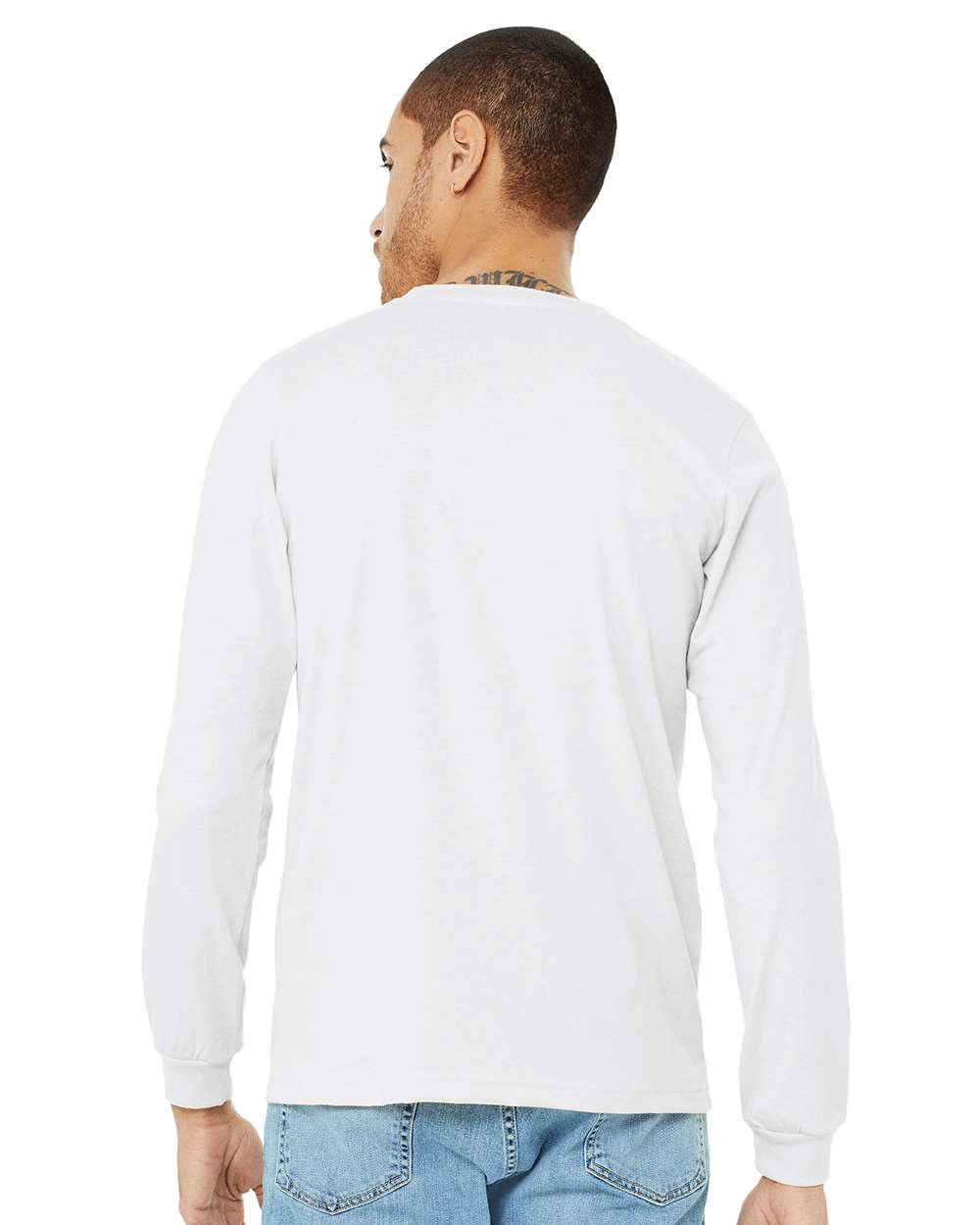 BELLA + CANVAS-3501CVC-Heather CVC Long Sleeve Tee - Image 157