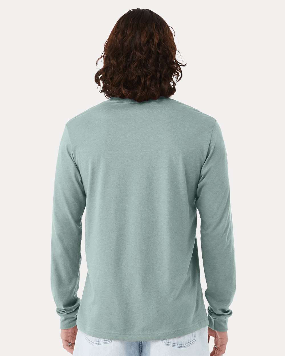 BELLA + CANVAS-3501CVC-Heather CVC Long Sleeve Tee - Image 55