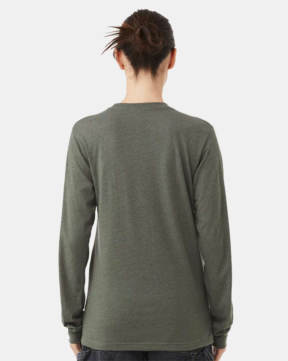 BELLA + CANVAS-3501CVC-Heather CVC Long Sleeve Tee - Image 88