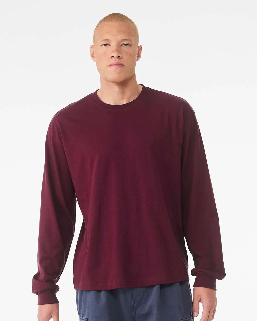 BELLA + CANVAS-3511-6 oz. Heavyweight Long Sleeve Tee - Image 29