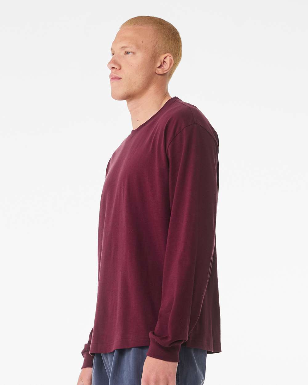 BELLA + CANVAS-3511-6 oz. Heavyweight Long Sleeve Tee - Image 30